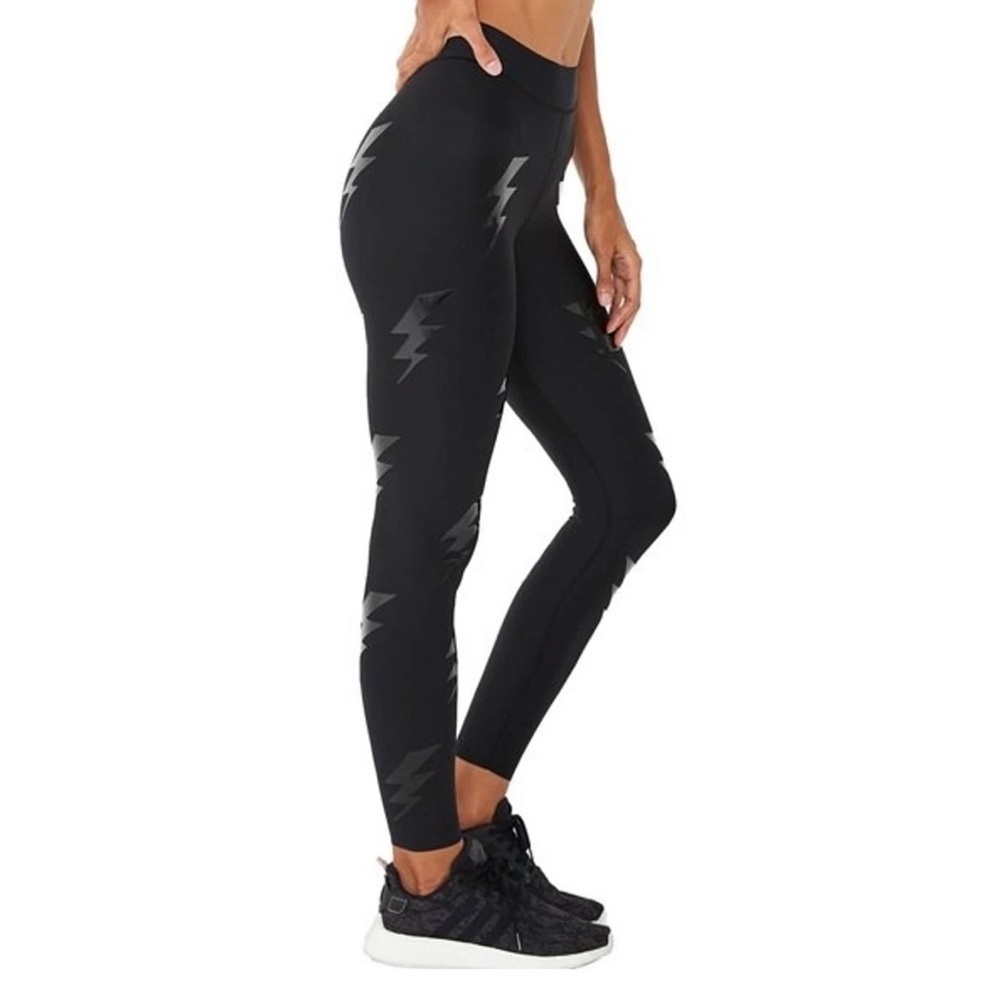Ultracor Lightning Bolt Lux Ultra High Leggings Black/ Black